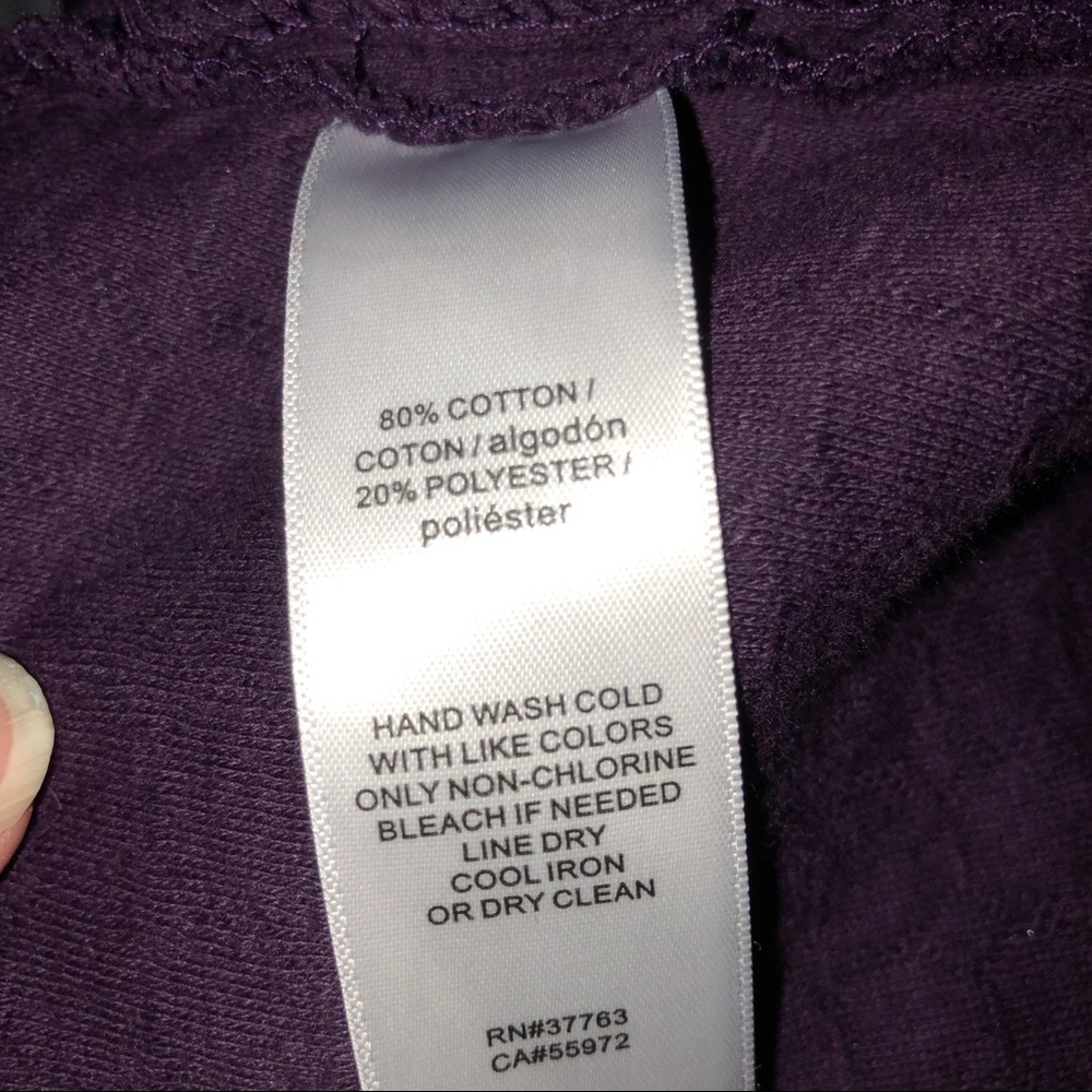 Laundry by Shelli Segal purple skirt Size 4 - Picture 4 of 5